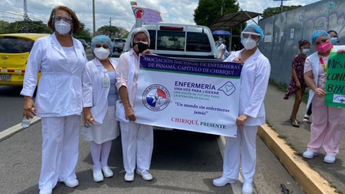 covid:-“they-thank-us-for-the-sacrifice,-but-they-don't-pay-us-for-what-we-worked”,-the-claim-of-nurses-in-panama-for-their-conditions-during-the-pandemic