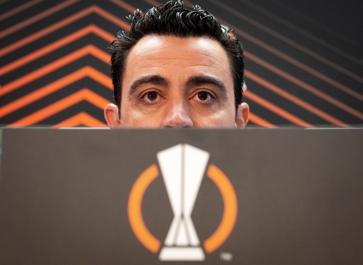 xavi-was-reminded-of-something-he-doesn't-like:-“it's-nerve-wracking-not-to-play-in-the-champions-league”-[video]