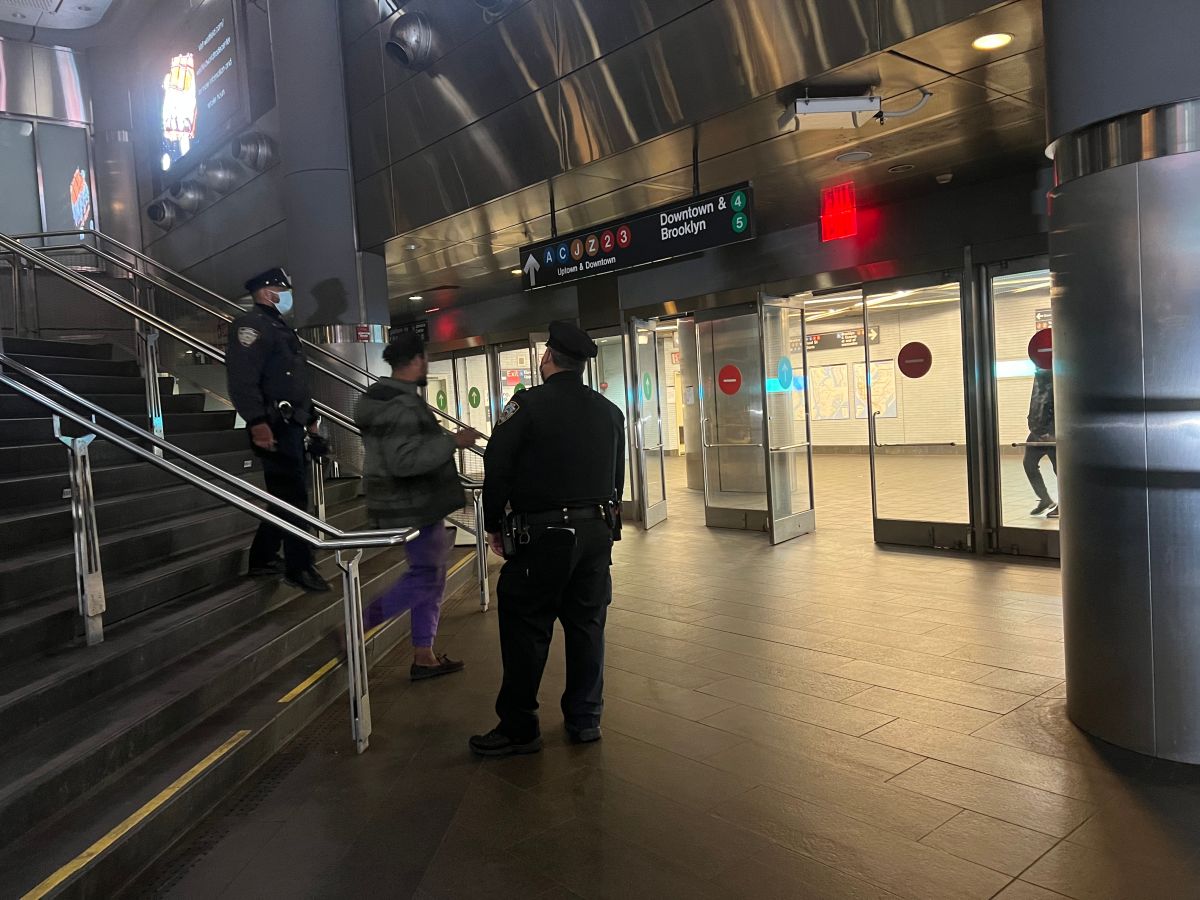 security-plan-begins-in-the-subway-after-violent-weekend-and-request-for-police-presence-at-dawn