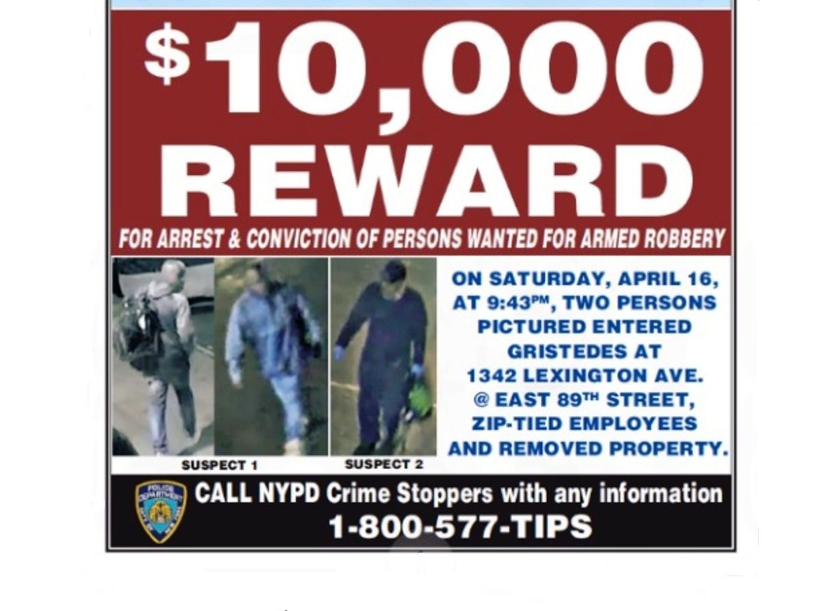 “there-are-3,000-criminals-on-the-streets-of-new-york”:-armed-supermarket-robbery-left-hispanic-employees-tied-up;-offer-$10-thousand-reward-for-clues