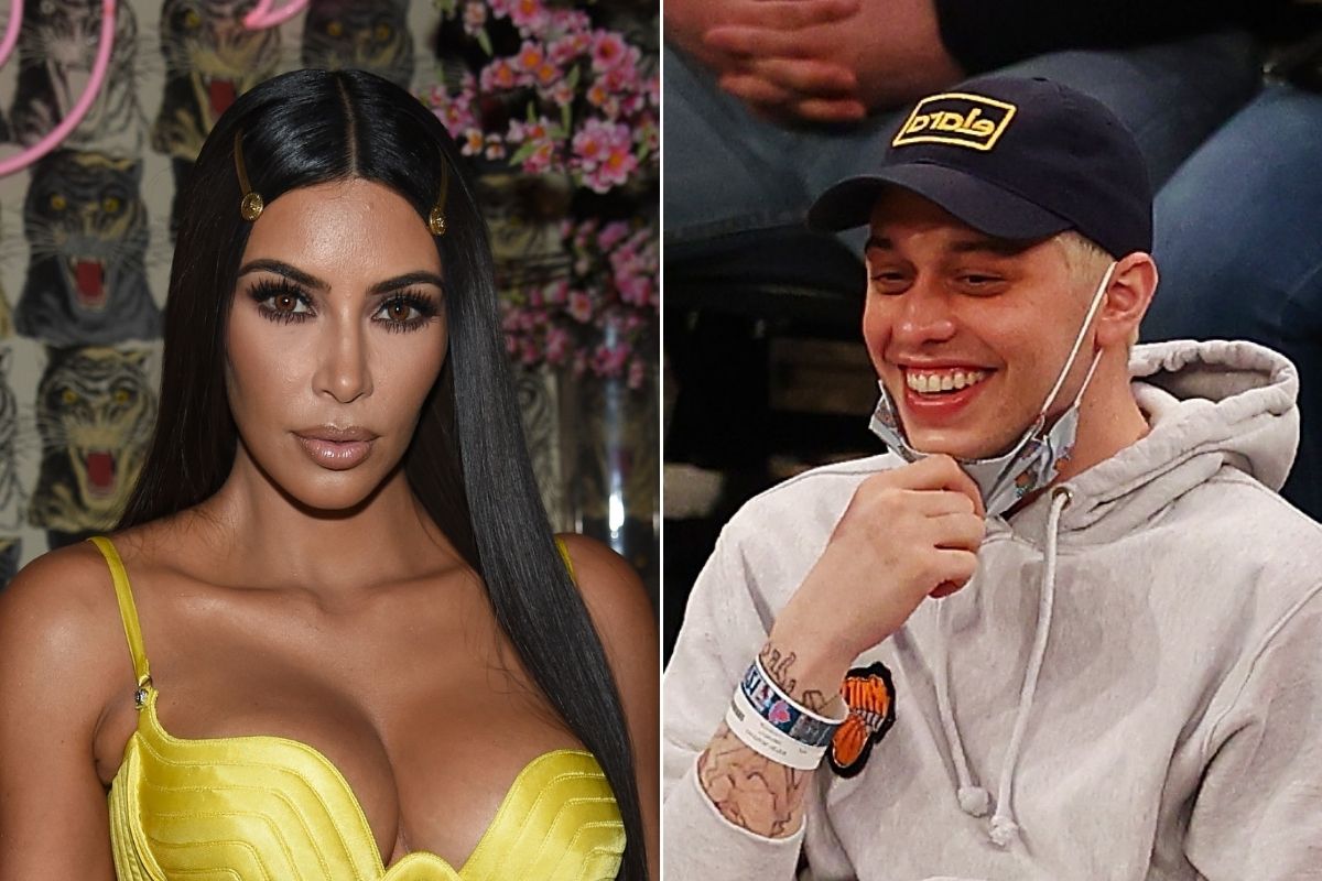 kim-kardashian-and-pete-davidson-are-a-platinum-couple:-their-hair-is-so-blonde-that-it-looks-like-a-mixture-of-gray-and-white