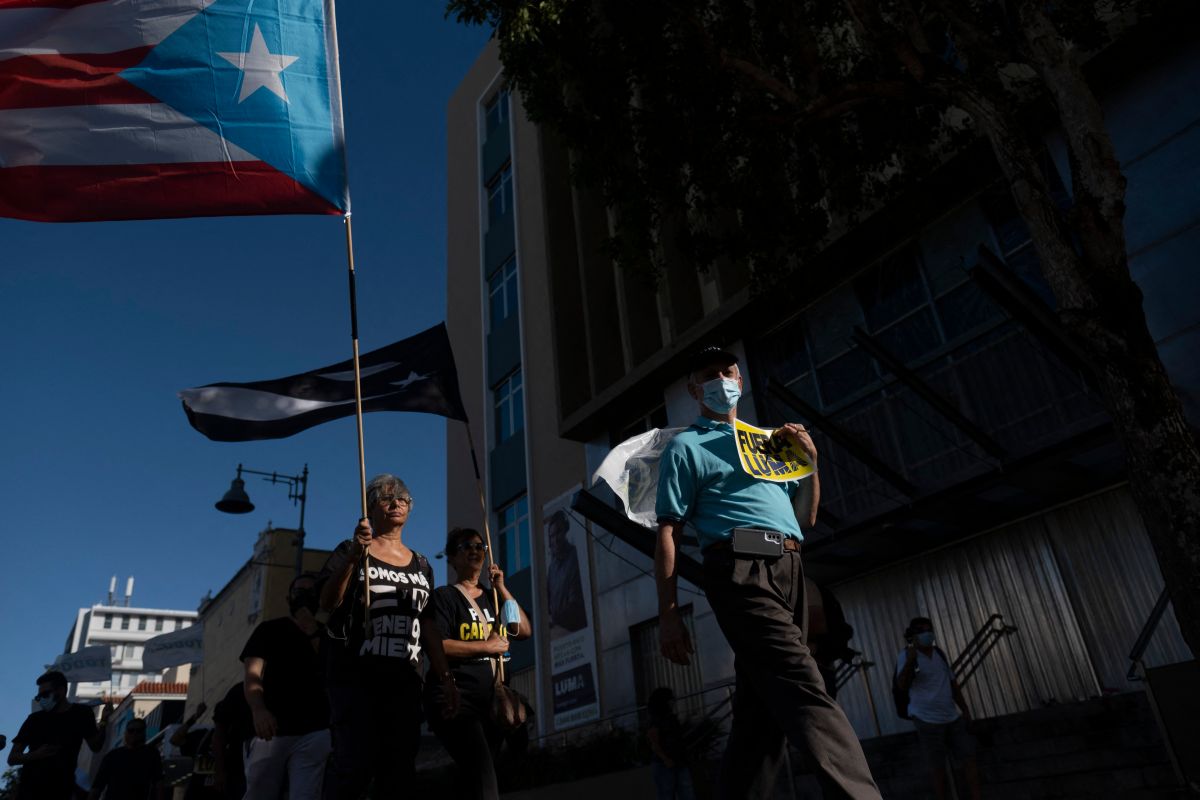 several-arrested-in-puerto-rico-amid-protest-against-luma-energy-and-“la-junta”-for-rising-electricity-bills-and-blackouts