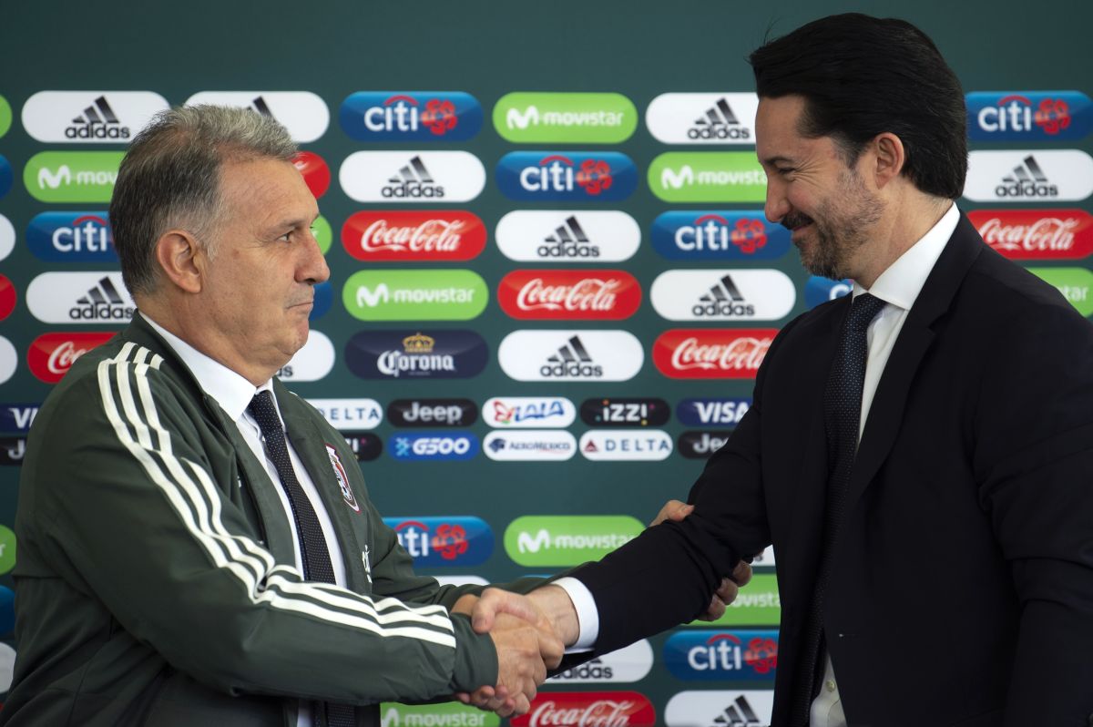 president-of-the-mexican-football-federation-on-the-continuity-of-tata-martino:-“it-will-be-seen-after-the-world-cup”