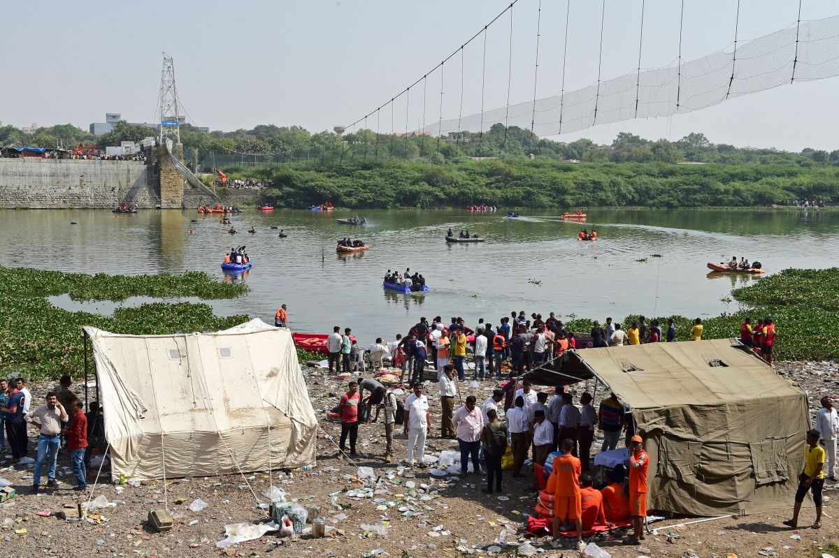 nine-people-arrested-after-fatal-bridge-collapse-that-killed-134-in-india