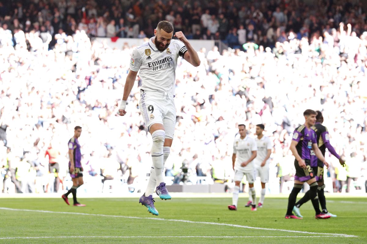 with-a-hat-trick-from-benzema,-real-madrid-beat-valladolid-to-boost-morale-before-el-clasico