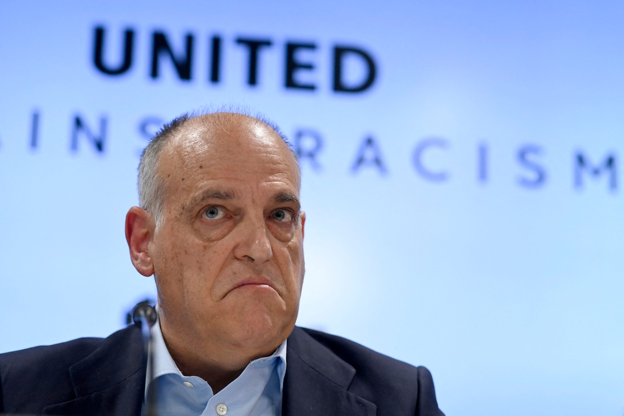 javier-tebas,-president-of-la-liga,-once-again-criticizes-luis-rubiales:-“not-only-did-he-undermine-the-dignity-of-jenni-hermoso-with-his-attitude,-but-also-that-of-spain.”