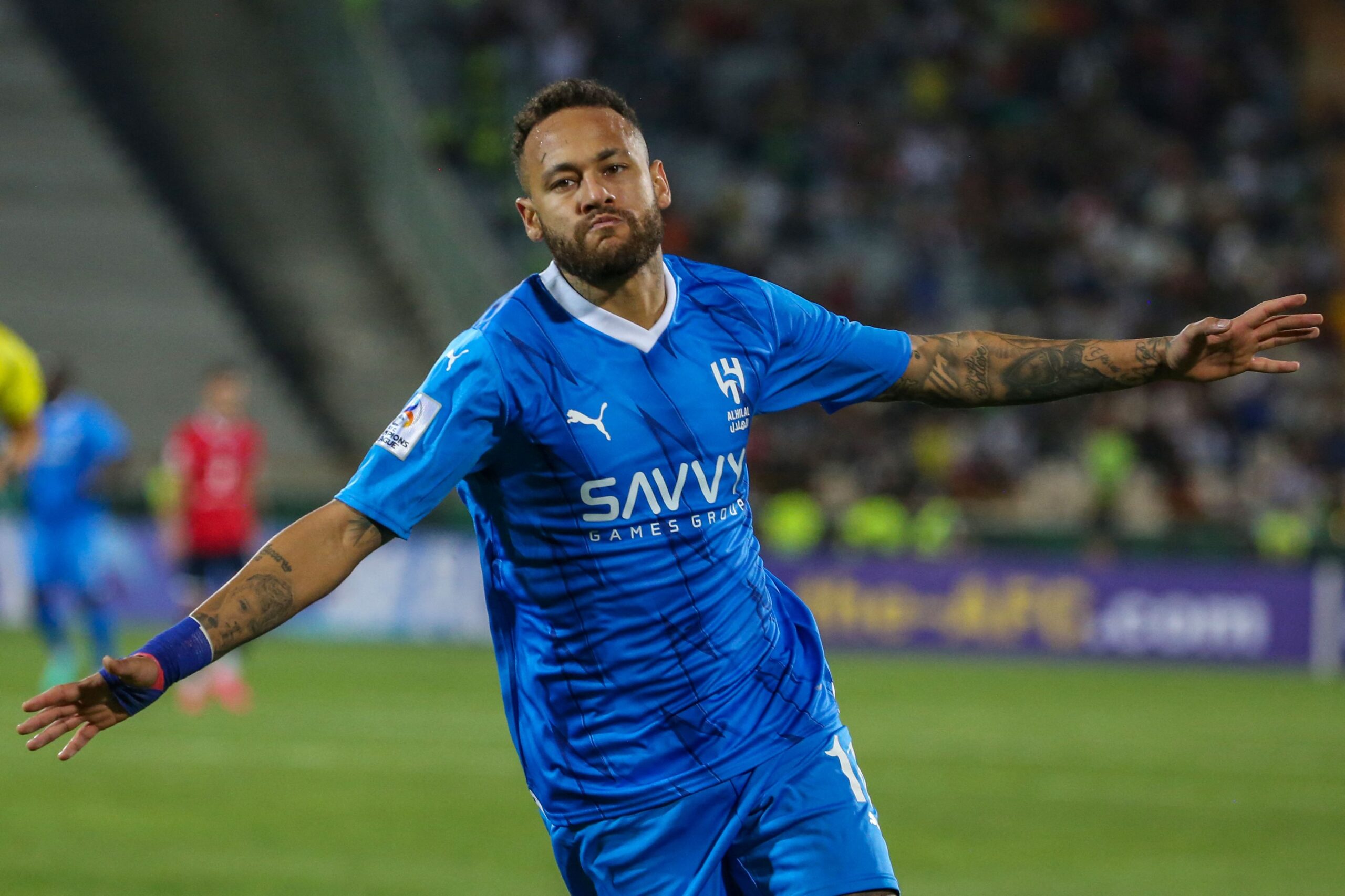 baptism-of-goal-for-neymar:-al-hilal-beat-nassaji-mazandaran-with-the-brazilian's-first-goal-[video]