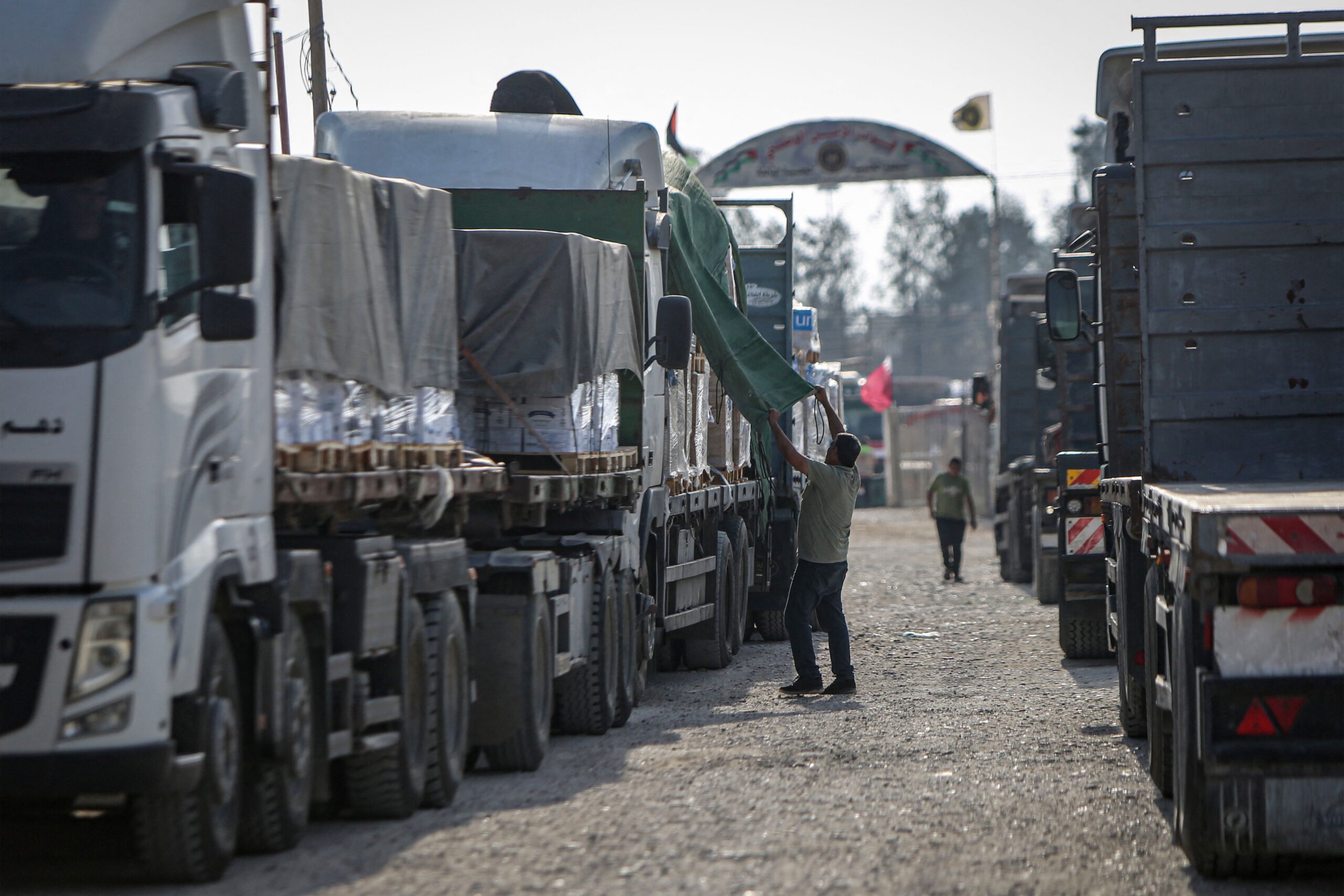 israel-anticipates-the-entry-of-the-largest-humanitarian-aid-convoy-into-gaza-since-the-start-of-the-war