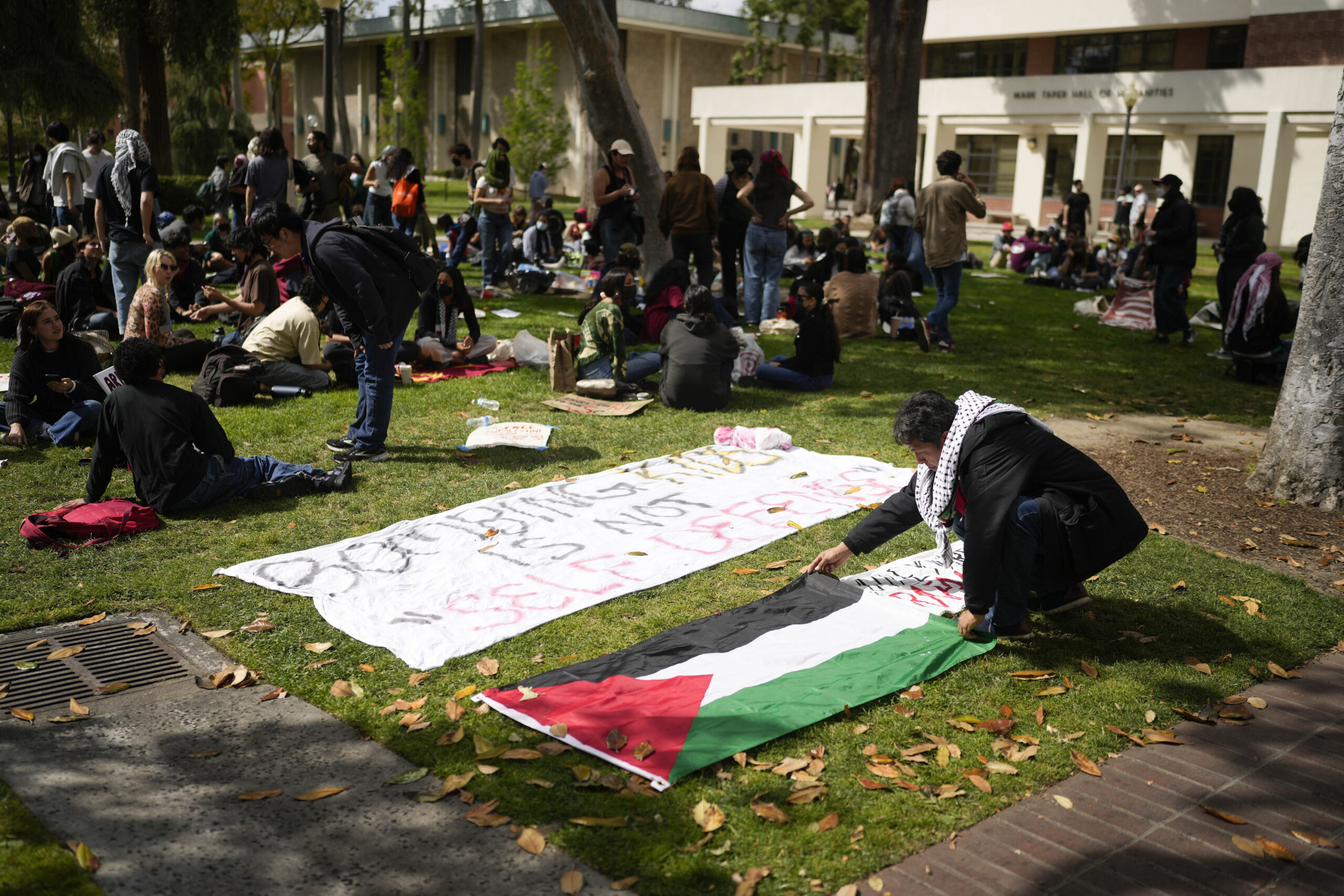 pro-palestinian-protest-is-cleared-at-the-university-of-southern-california