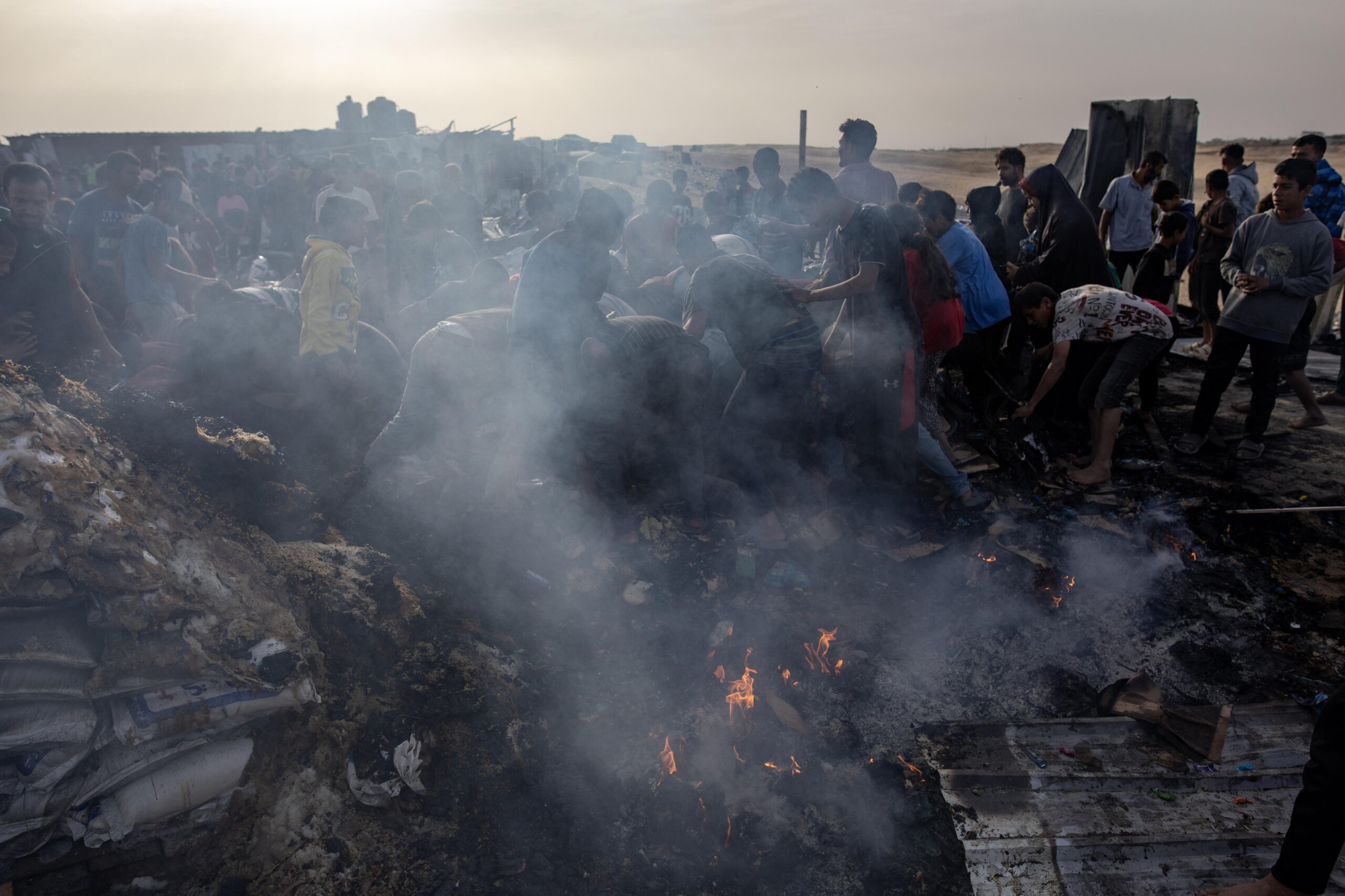 israel-alleges-fire-caused-most-deaths-in-rafah-camp-attack