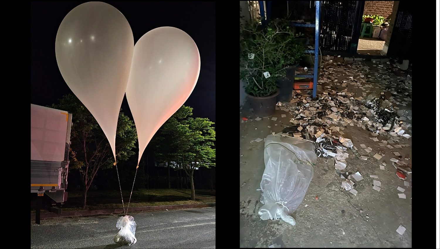 north-korea-sent-balloons-with-bags-of-“garbage-and-dirt”-to-south-korea