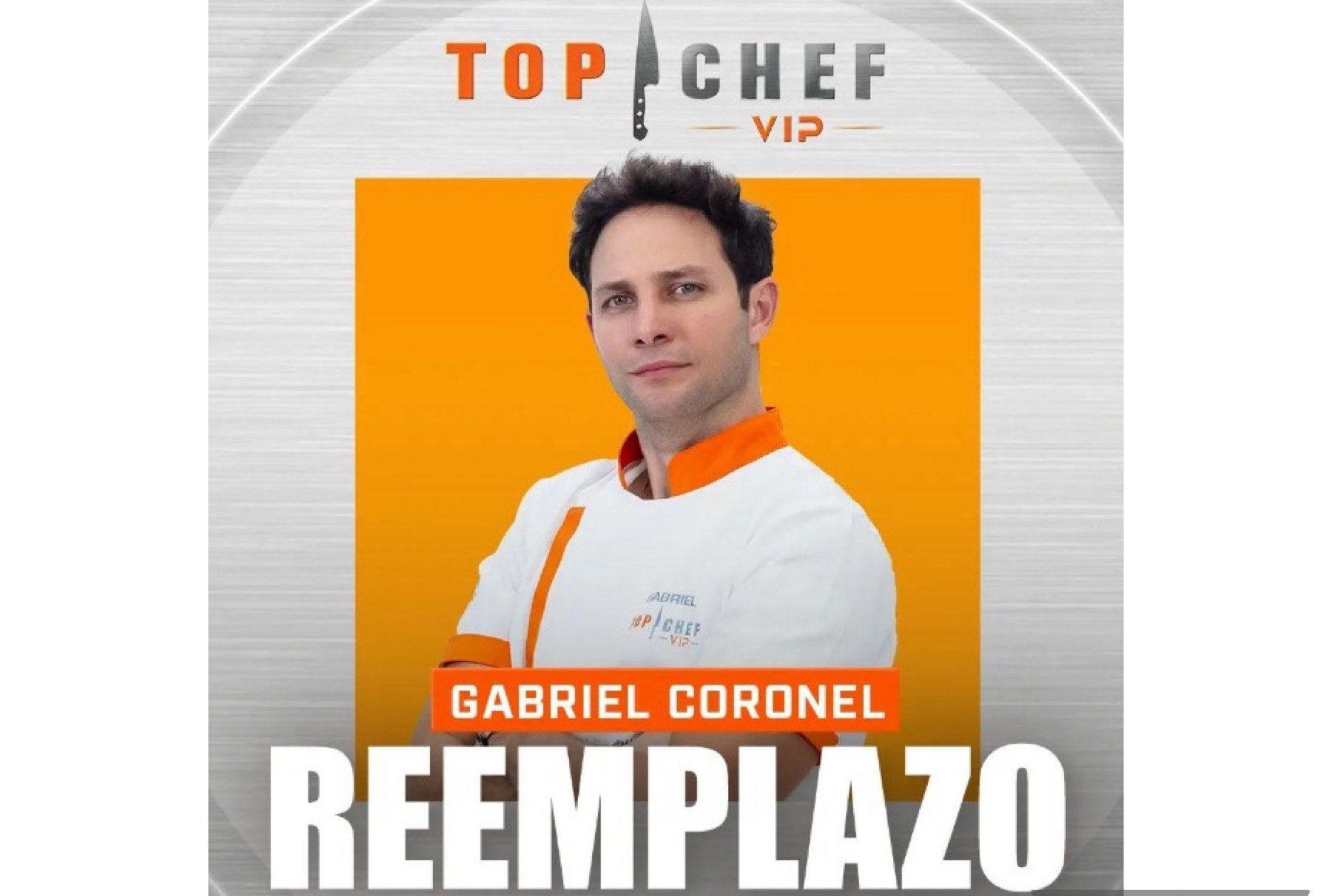 top-chef-vip-3:-gabriel-coronel-enters-the-competition-to-replace-mark-tacher