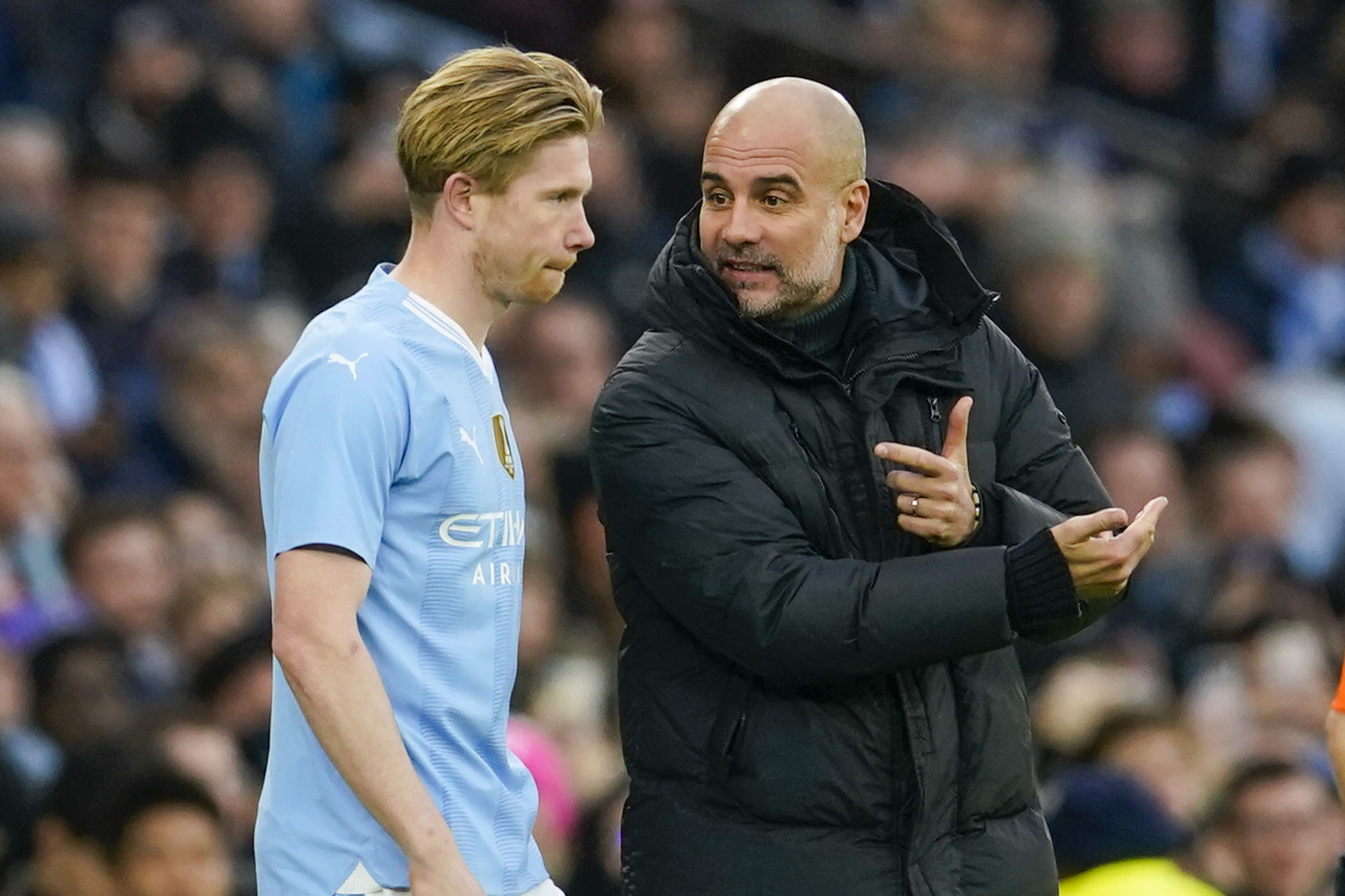 “kevin-is-not-leaving”:-pep-guardiola-dispelled-rumours-about-de-bruyne-leaving-manchester-city