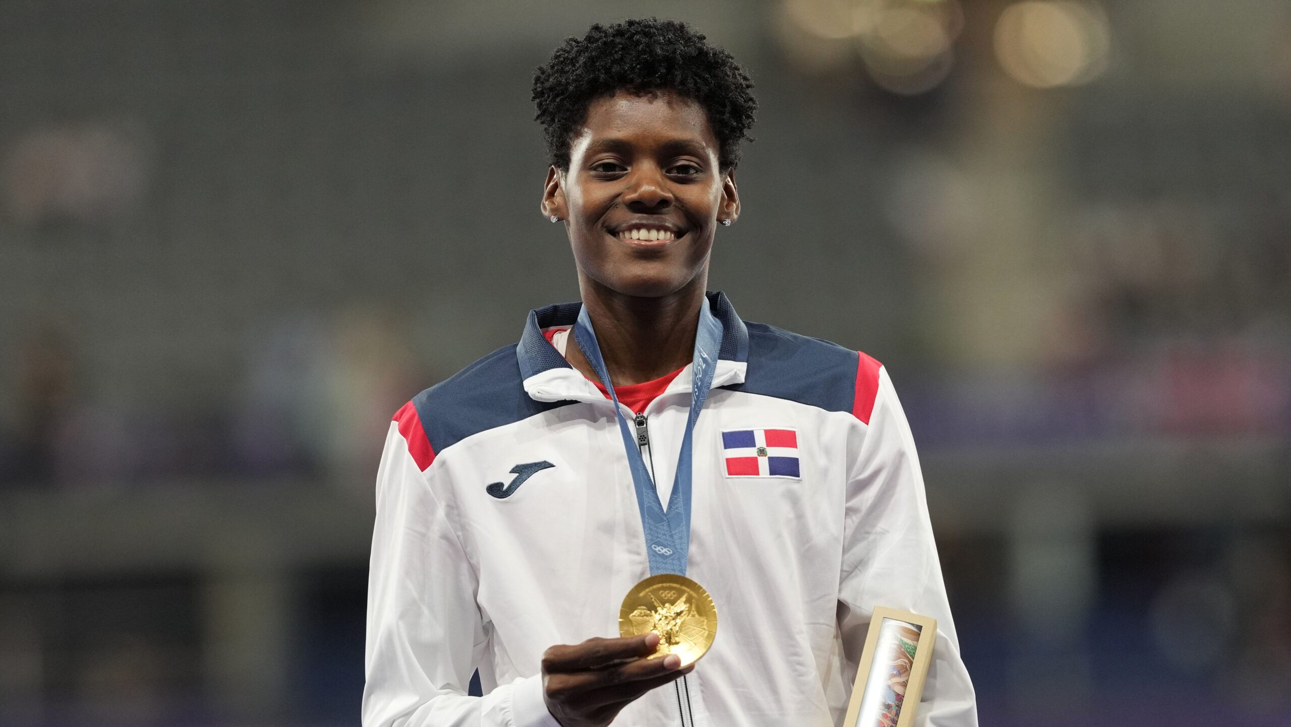 dominican-marileidy-paulino,-400-meter-champion-with-an-olympic-record-in-paris-2024