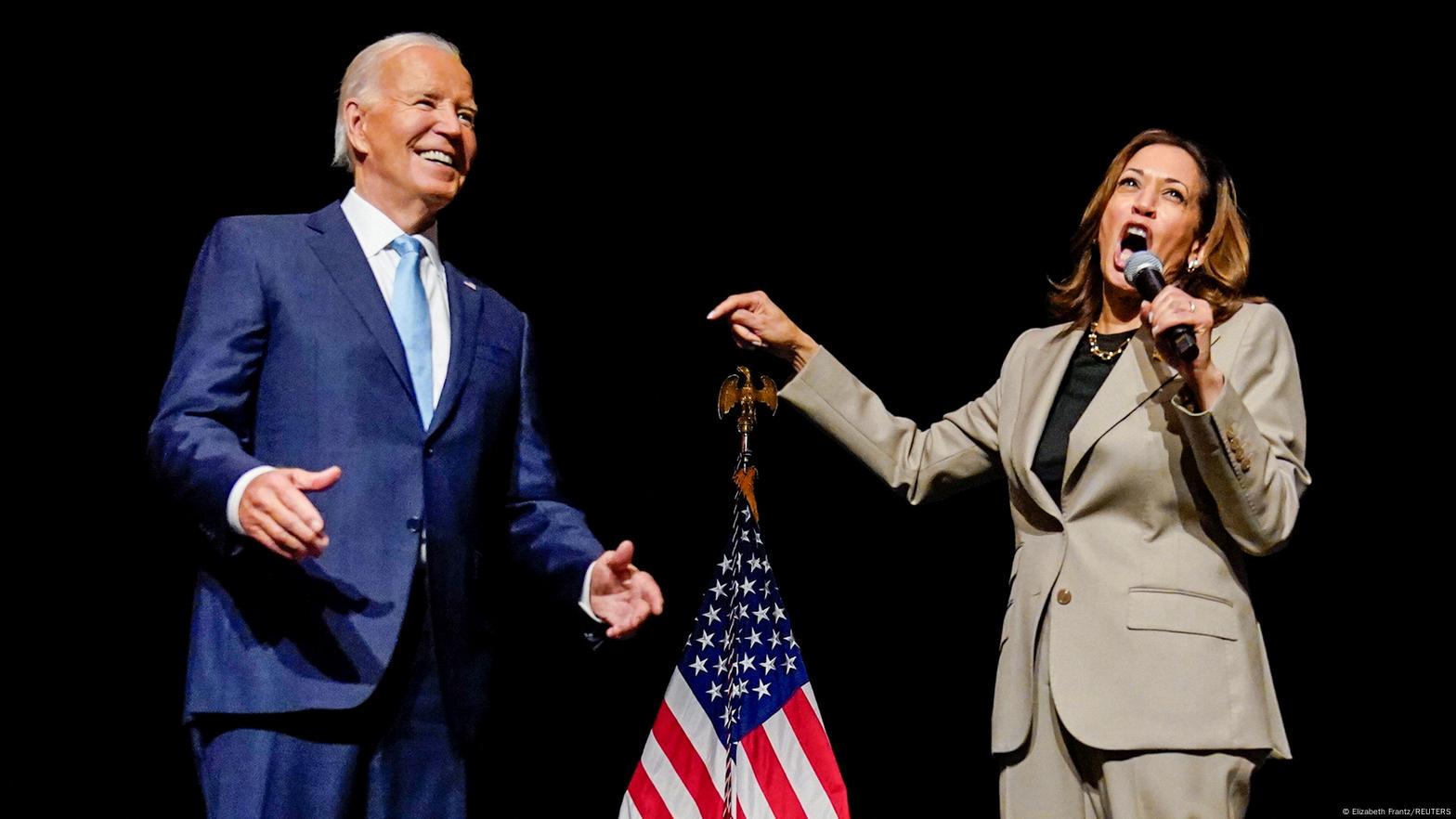 “thank-you-joe!”-the-crowd-chanted-during-biden-and-harris’-first-appearance-at-a-campaign-event